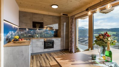 Küchenblock, © Alpenchalets Oberlaiming Itter