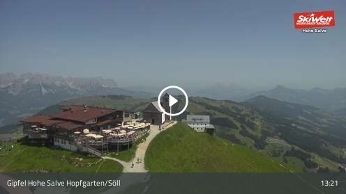 Webcam Gipfel Hohe Salve - Söll