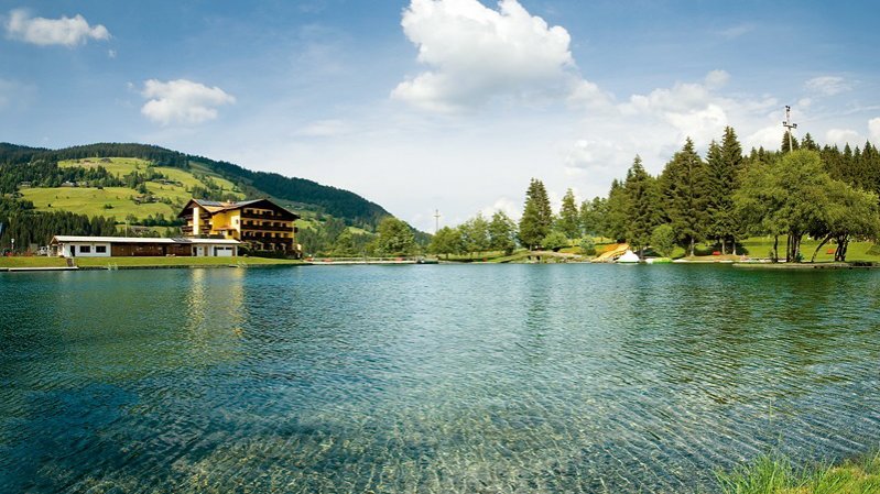 Kirchberg swimming lake, © Kitzbüheler Alpen - Brixental