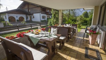 Pension Schwaiger Niederndorf Terrasse