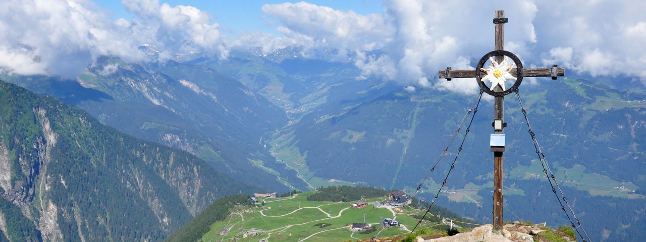 At the top of the Filzenkogel mountain