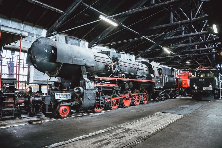 The old heating room gives visitors fascinating insights into the history of the railway network in East Tirol.