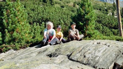 Richtung Steinbockhütte