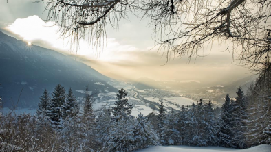 Ausblick ins Inntal Hotel Inntalerhof Seefeld