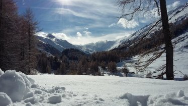 Bergpanorama von der Terrasse