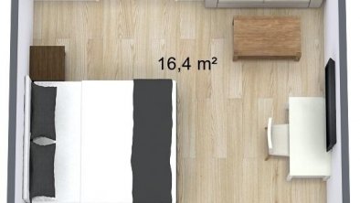 Familienzimmer15 - 1. Boden - 3D Floor Plan