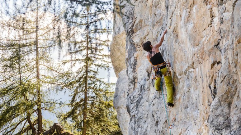 Falkenstein rock climbing area in East Tirol, © Tirol Werbung/Robert Pupeter