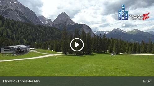 Webcam Ehrwalder Alm