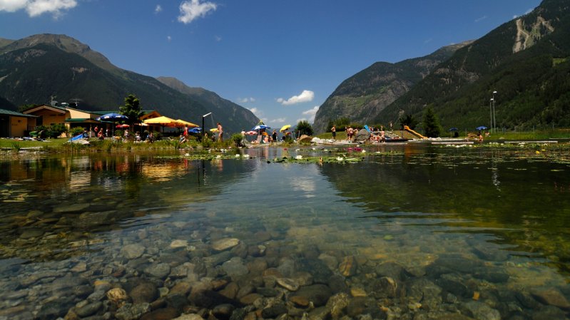 Umhausen swimming lake, © Gemeinde Umhausen