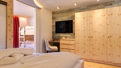 Suite Schönjoch Zirbe mit Stockbett