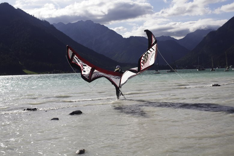 Lake Achensee, Buchau Beach in Maurach