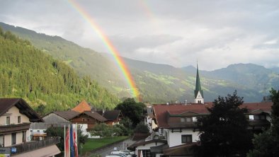 Aussicht vom Balkon