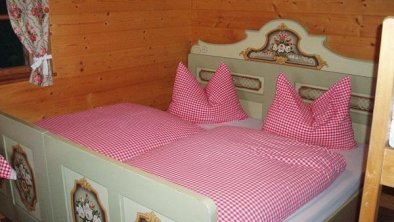 Schlafzimmer auf der Alm