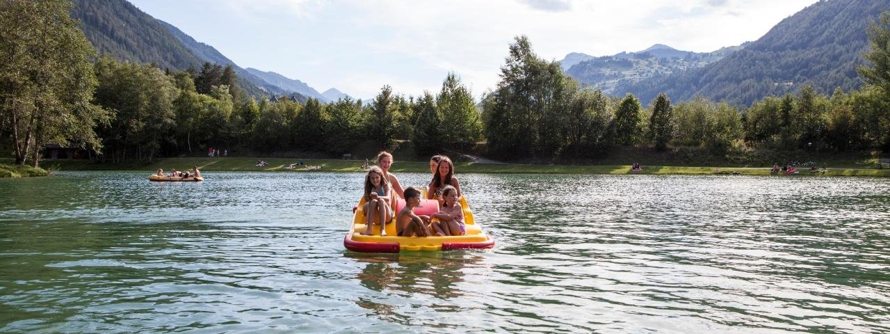 Rieder Badesee, © Tiroler Oberland Tourismus / Daniel Zangerl