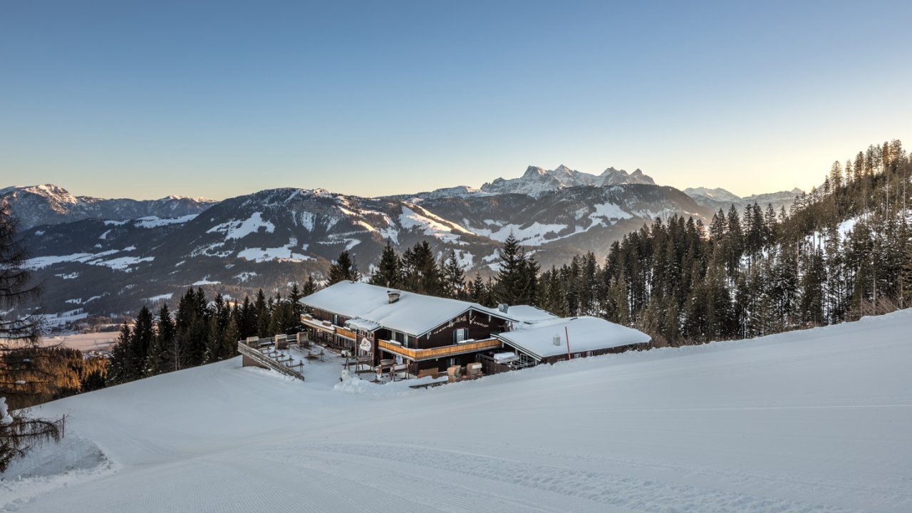 Angerer Alm in the St. Johann ski resort, © Thomas Plattner