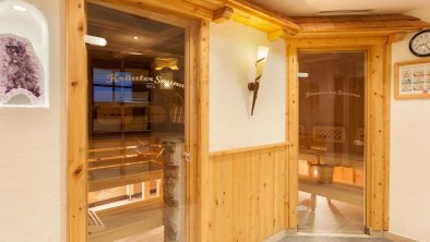 Kräuter- und finnische Sauna