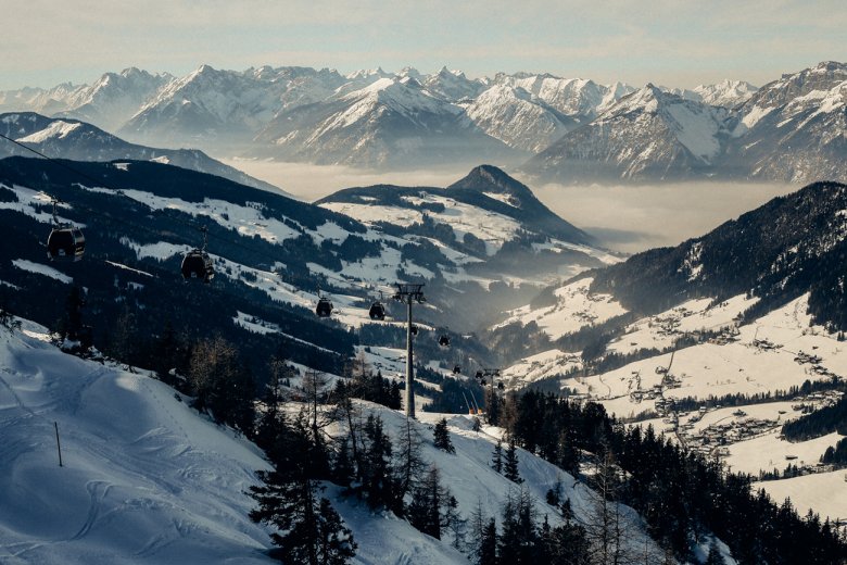Gondel Alpbach in Tirol