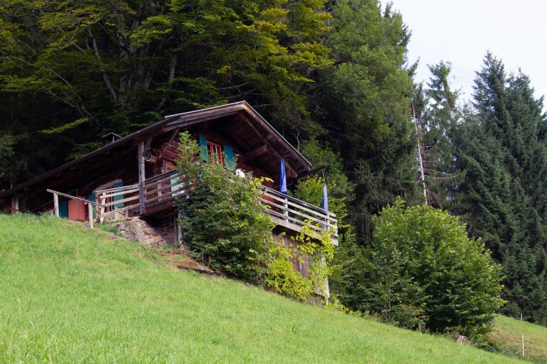 Our author&#39;s home office in the mountains can only be reached on foot or by tractor.