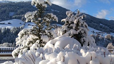 Alpbacherhof Verschneiter Strauch_Garten, © Alpbacherhof