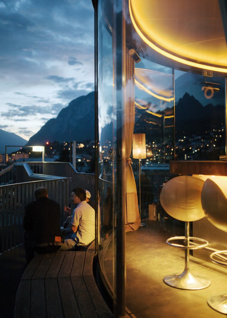 Innsbruck, 360 Grad Bar. Photo: Tirol Werbung/Verena Kathrein