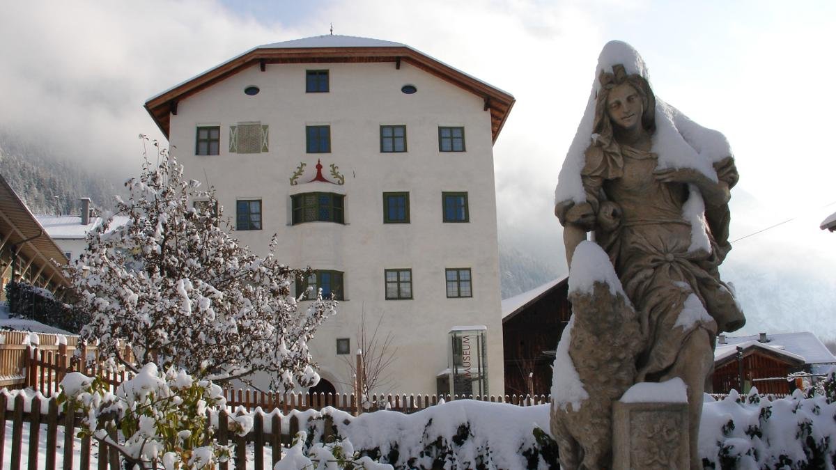 The award-winning Turmmuseum Oetz is as tall as many a church spire and a somewhat surprising sight in a small mountain village. It is the oldest secular building in Oetz and displays many local history artefacts as well as landscape paintings from the last 200 years., © Turmmuseum Oetz