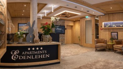 Apartments Edenlehen - Lobby & Rezeption, © Hotel Edenlehen & Apartments Edenlehen