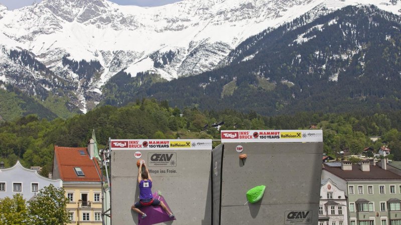 Innsbruck plays host to the 2017 Youth Climbing World Championships, © Heiko Wilhelm