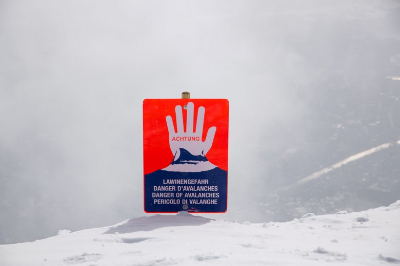 This sign indicates to skiers and snowboarders that they are leaving the marked pistes.