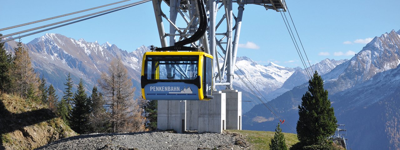 Penkenbahn Gondola in Mayrhofen, © Mayrhofner Bergbahnen