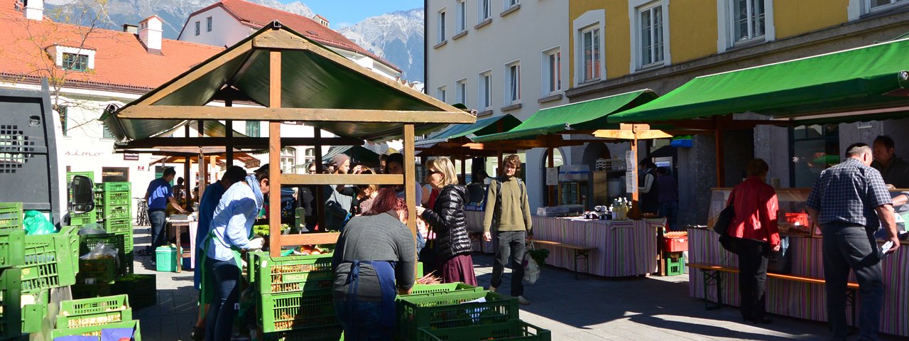 Wilten Farmers' Market, © Tirol Werbung/Michael Gams