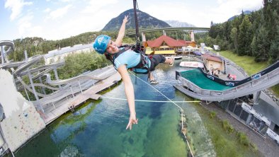 AREA47 mit Flyingfox, © Ötztal Tourismus