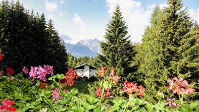 Haus Alpengluehn Iselsberg Lienz Blick von Balkon