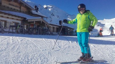 ein herrlicher Skitag für Helmut