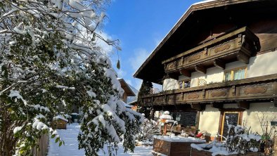 Haus am Bach - im Winter