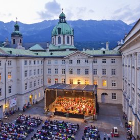 Summer promenade concerts at the Hofburg imperial palace, Innsbruck, © TVB Innsbruck / Christoph Lackner