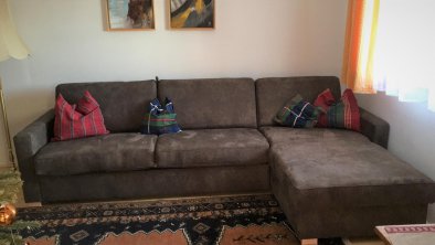 Wohnzimmer Couch/Bett für 2 Personen, © Annette Moncher