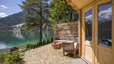 Camping Schwarzenau - Sauna Ausblick, © Dabernig