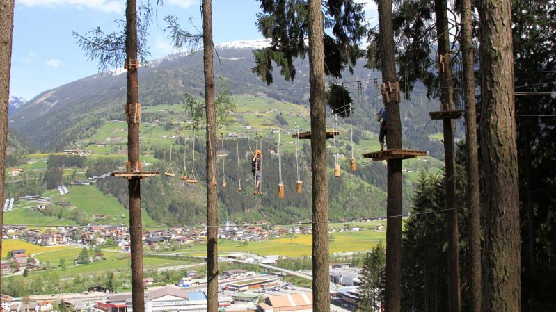 Amazing Aerial Forest Experiences at the Adventure Park in Kaltenbach, © Outdoorcenter Zillertal