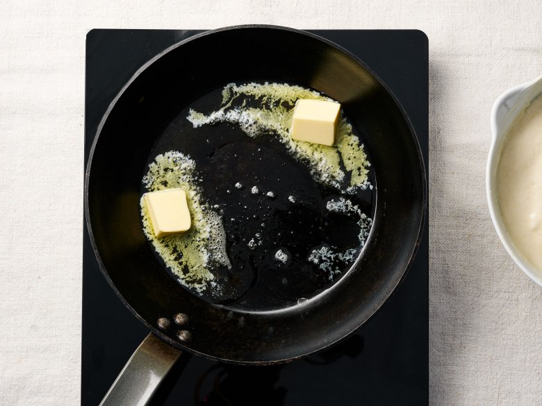 Step 5: Melt the butter.