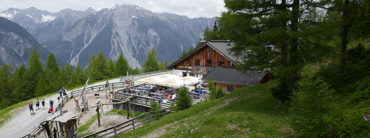 Zammer Alm hut, © Venet Bergbahnen AG