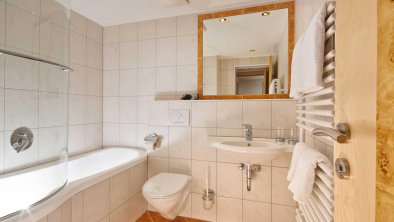 Apart Gletscherblick Badezimmer