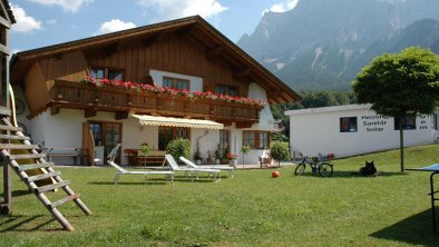 Haus Sicht Zugspitze