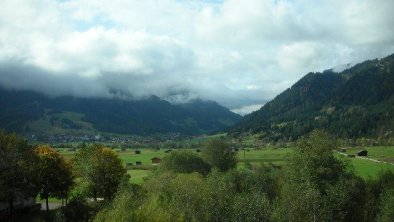 ausblick vom balkon