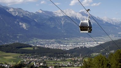 Mutterereralmpark Gondel im Sommer