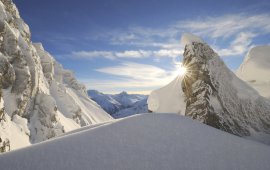 Mountains. Sunshine. Snow. Is there anything else you could possibly ask for?!
