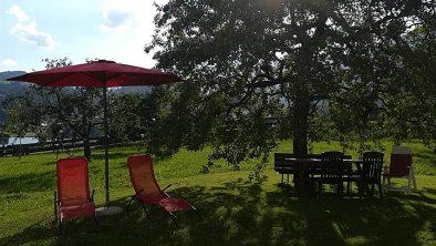 Bauernhof Langhof Thiersee - Gemütlicher Garten