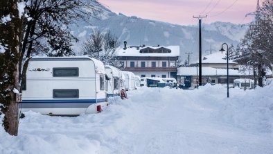 Winterlandschaft am Erlebnis Resort Aufenfeld