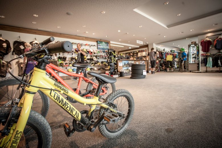 The Bike Park Shop has added downhill mountain bikes designed specifically for kids to its rental fleet.