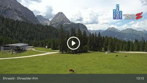 Webcam Ehrwalder Alm
