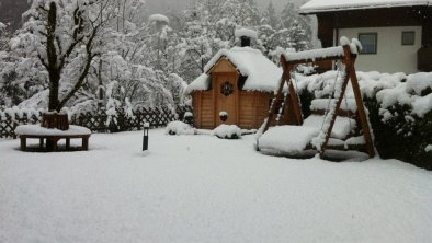 Hotel Garni Eder Mayrhofen - Terrasse Winter